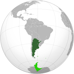 Argentina cartina