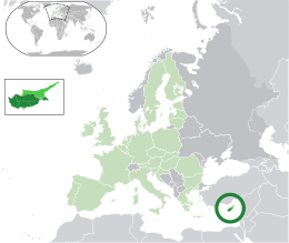 Cipro cartina