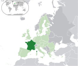 Francia cartina