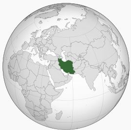 Iran cartina