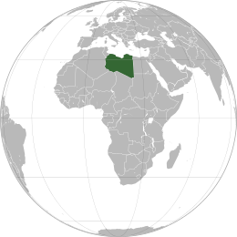 Libia cartina