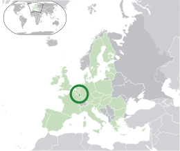 Lussemburgo cartina