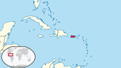 Portorico cartina