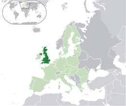 Regno Unito cartina