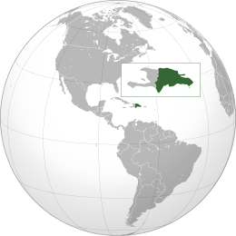 Repubblica Dominicana cartina