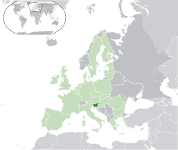 Slovenia cartina