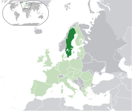 Svezia cartina