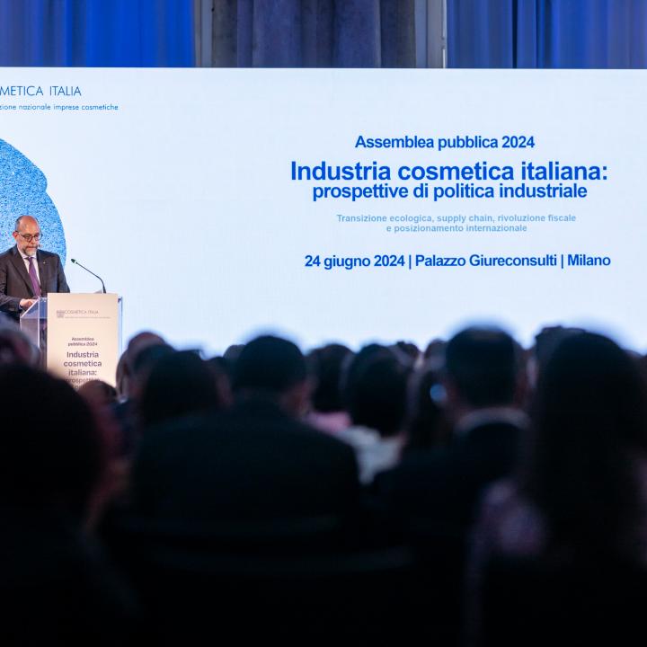 Benedetto Lavino - Presidente Cosmetica Italia