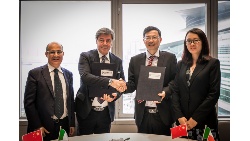 La firma del MoU tra Cosmetica Italia e China Beautéville