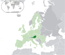 Austria cartina