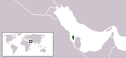 Bahrain cartina