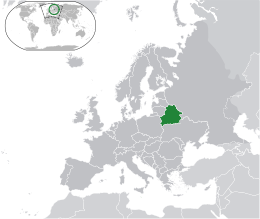 Bielorussia cartina