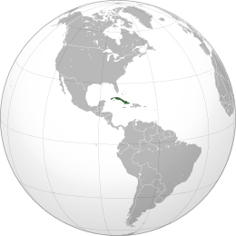 Cuba cartina