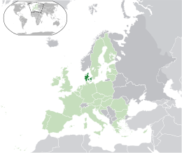 Danimarca cartina