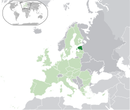 Estonia cartina
