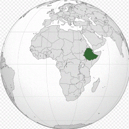 Etiopia cartina