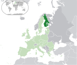 Finlandia cartina