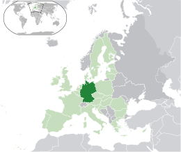 Germania cartina