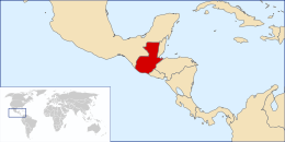 Guatemala cartina
