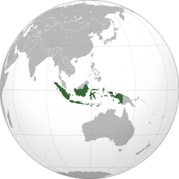 Indonesia cartina
