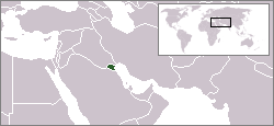 Kuwait cartina