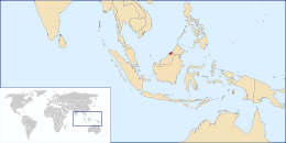 Brunei cartina