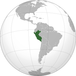Perù cartina