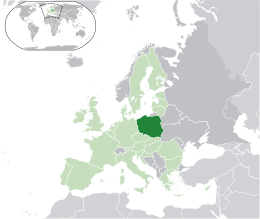 Polonia cartina