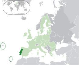 Portogallo cartina