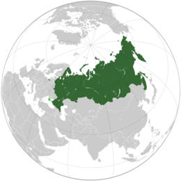 Russia cartina