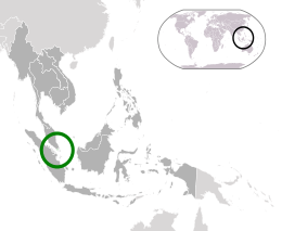 Singapore cartina