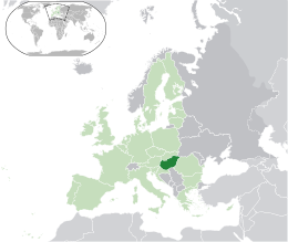 Ungheria cartina